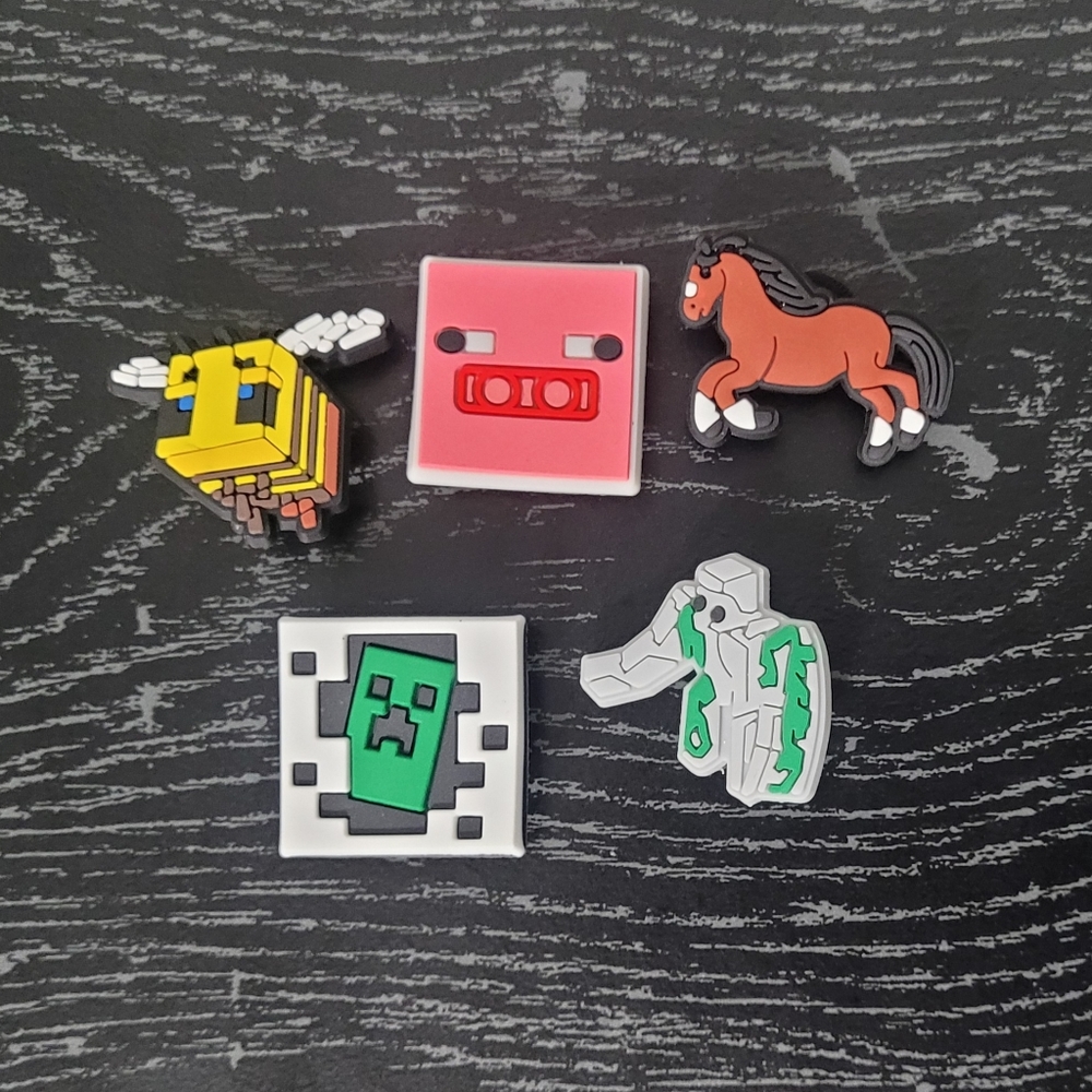 Minecraft Jibbitz Charms For Crocs